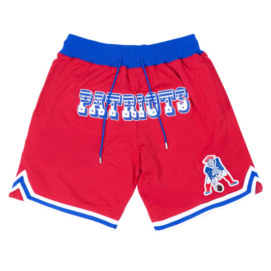 JUST DON NEW ENGLAND PATRIOTS SHORTS