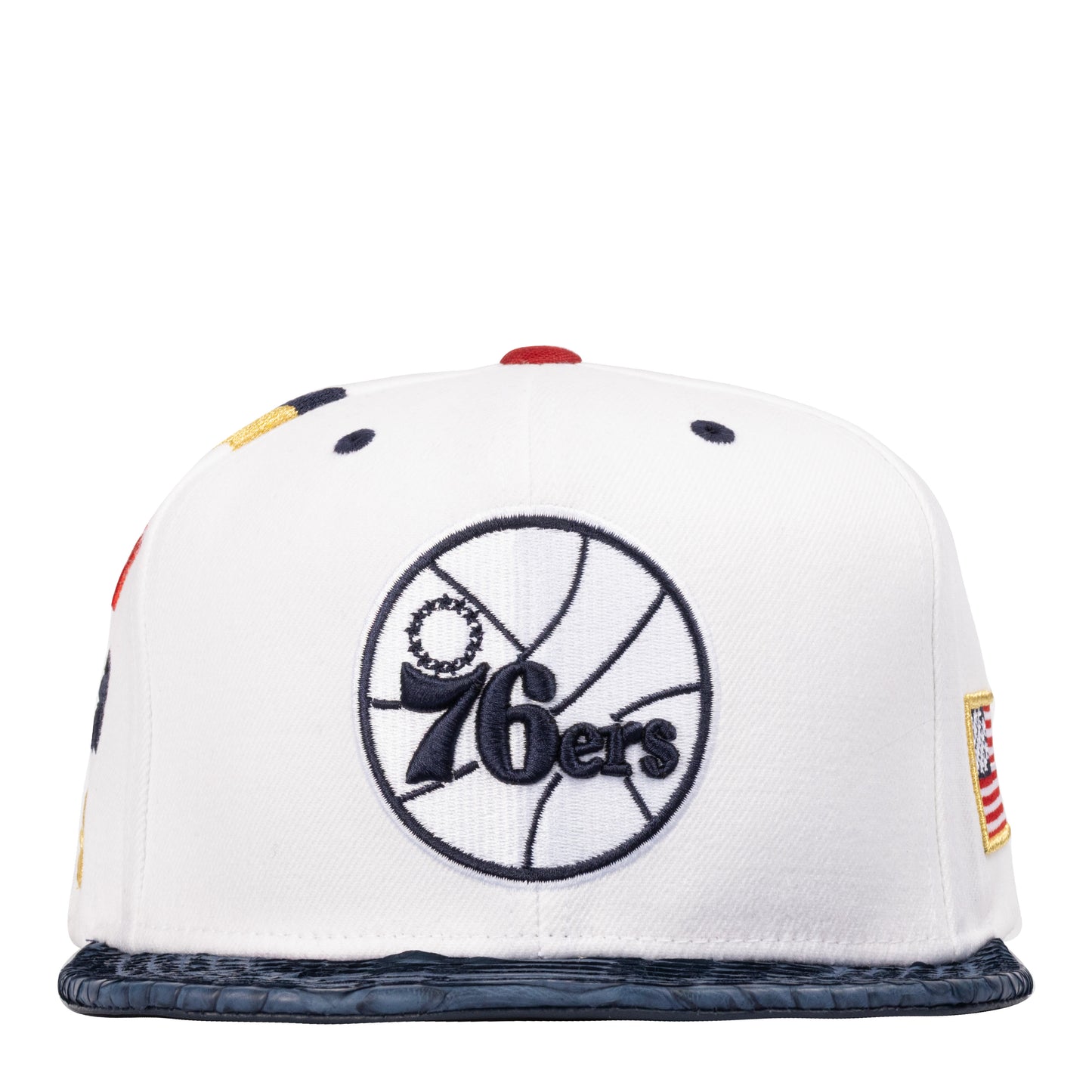 JUST DON PHILADELPHIA 76ers PYTHON (WHITE-NAVY-BLACK-GOLD)