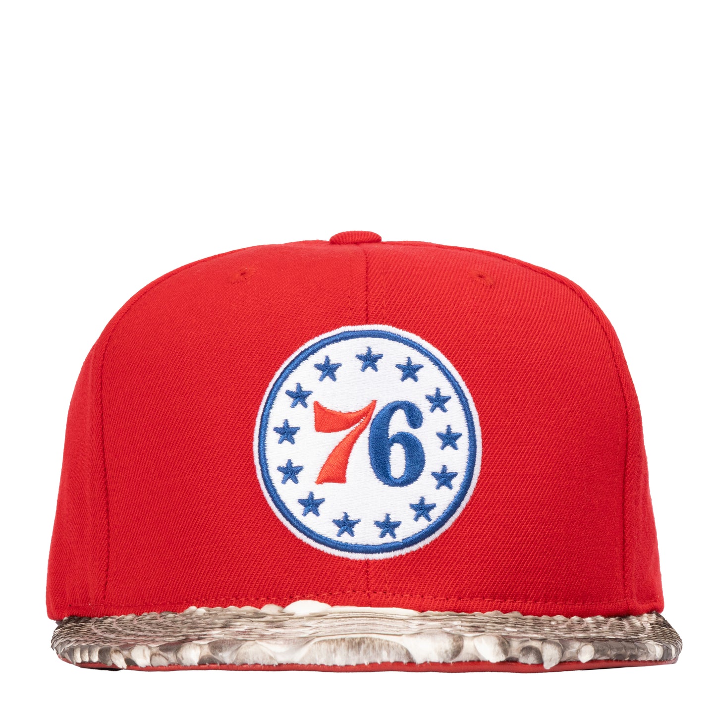 JUST DON PHILADELPHIA 76ers PYTHON (STARS) (RED-NATURAL-RED-SILVER)