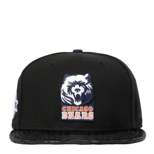 JUST DON CHICAGO BEARS XX SUPER BOWL PATCH(Black-black-black-Gold)