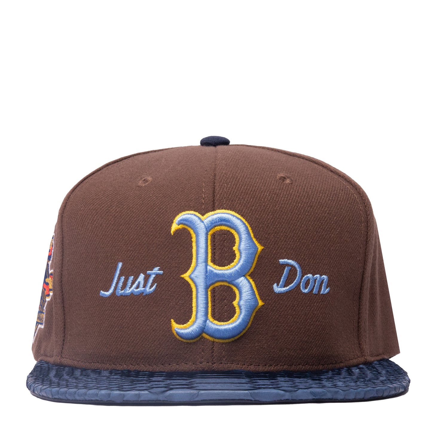 Just Don Boston Red Sox Python (Brown-Navy-Navy-Gold)