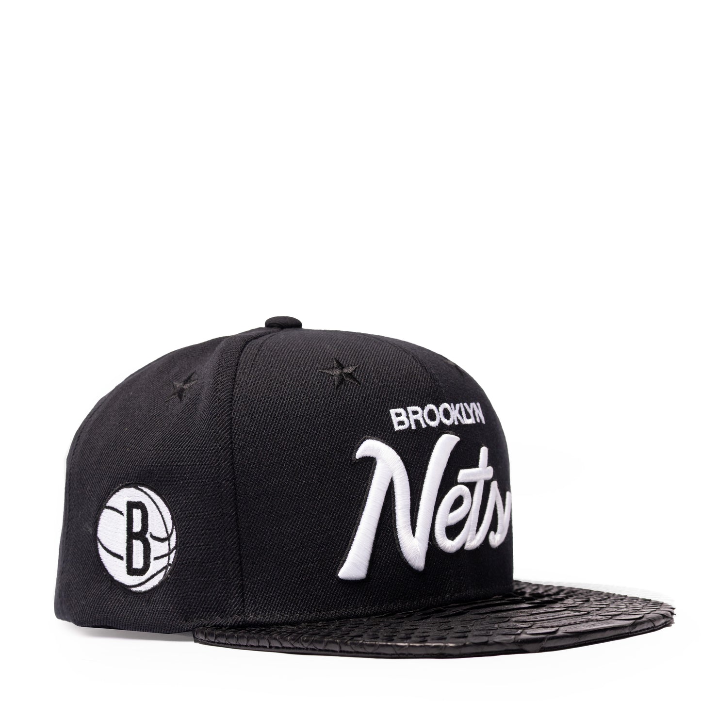 Just Don Brooklyn Nets Python (Black-Black Brim)
