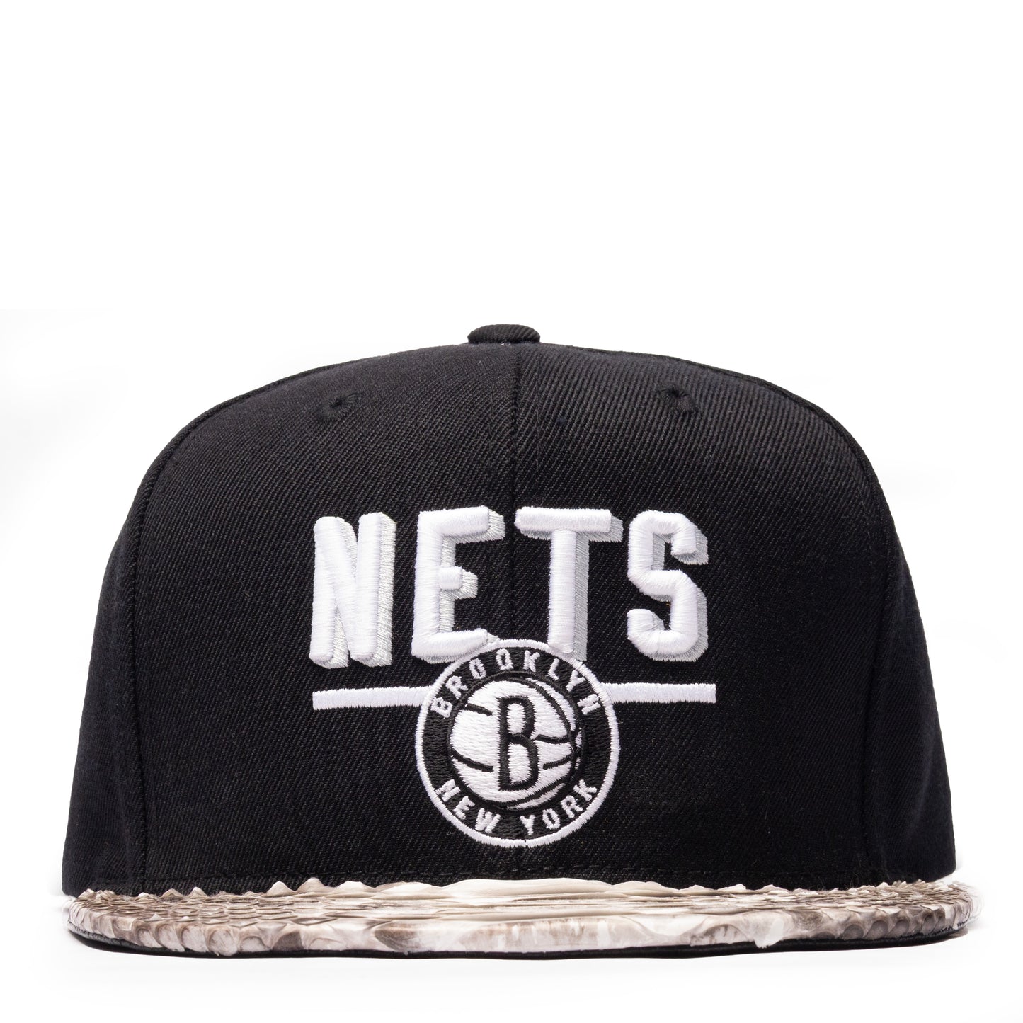 JUST DON BROOKLYN NETS (BLACK-NATURAL-BLACK-SILVER)