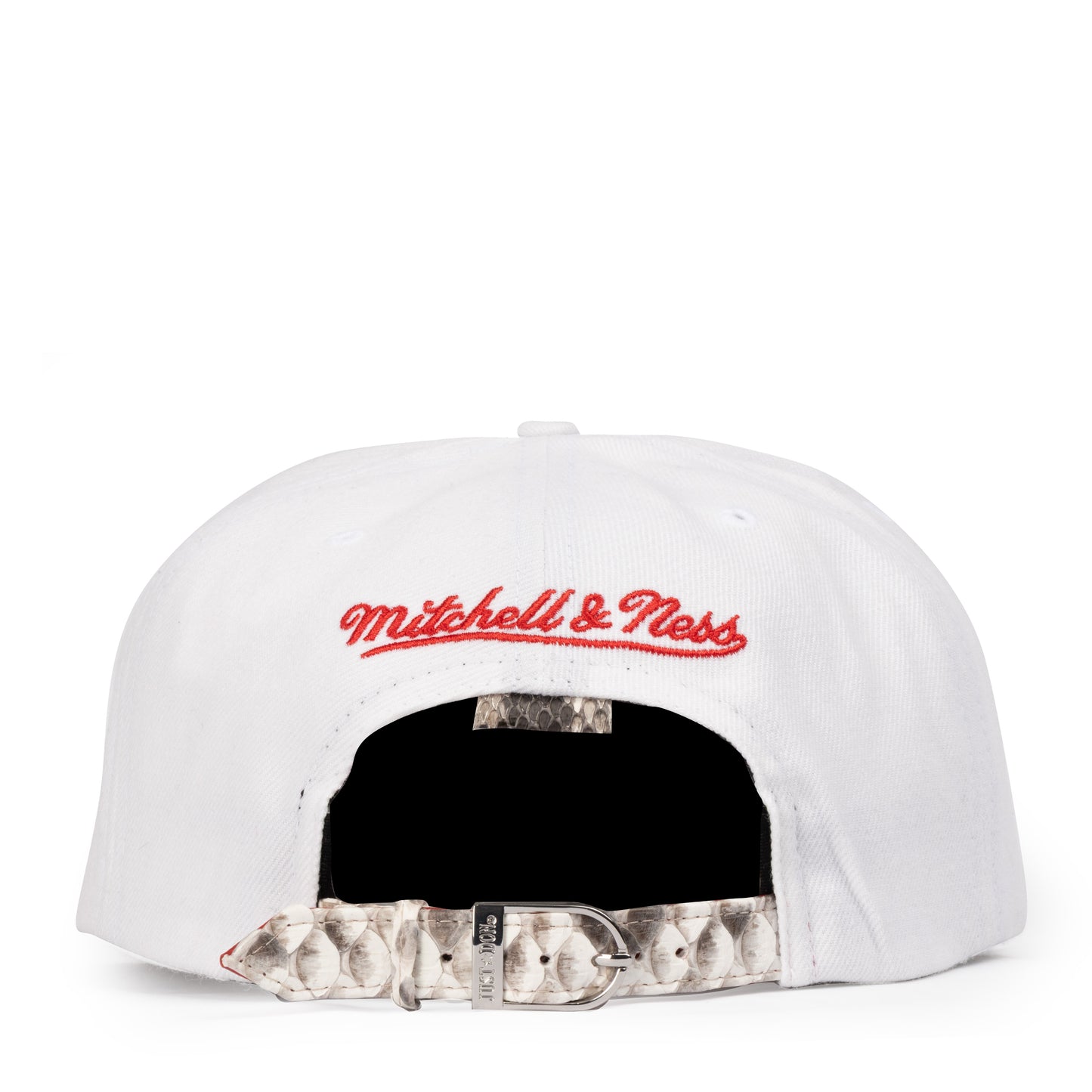 JUST DON WASHINGTON BULLETS PYTHON (WHITE-NATURAL-RED-SILVER)
