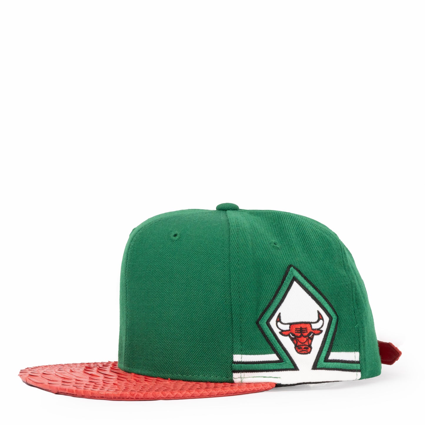 JUST DON CHICAGO BULLS (St.Patrick) PYTHON (GREEN-RED-RED-SILVER)
