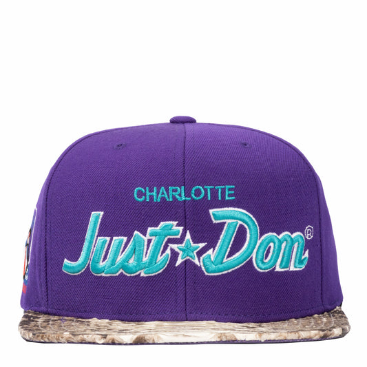 JUST DON SCRIPT CHARLOTTE PYTHON (PURPLE-NATURAL-Purple-SILVER)