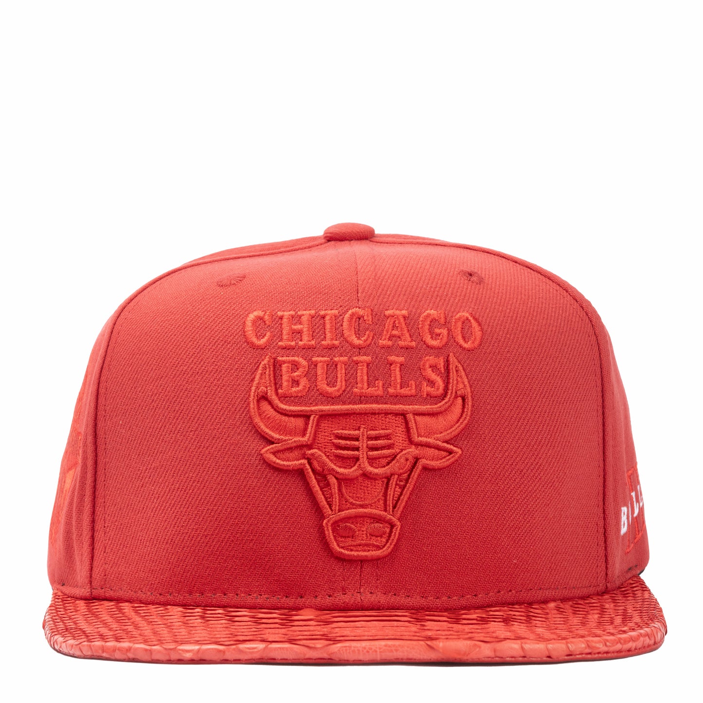 JUST DON CHICAGO BULLS PATCH FLOOD PYTHON (RED-RED-RED-SILVER)