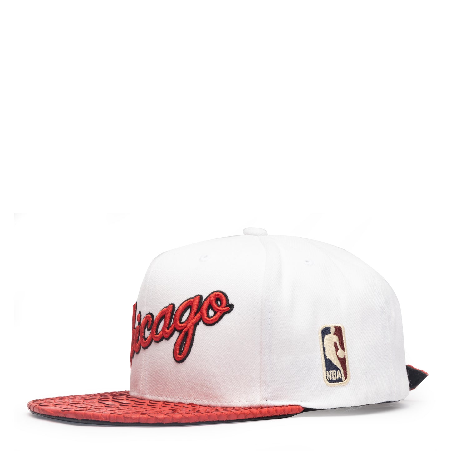Just Don Chicago Bulls Script Python (White-Red-Black-Gold)