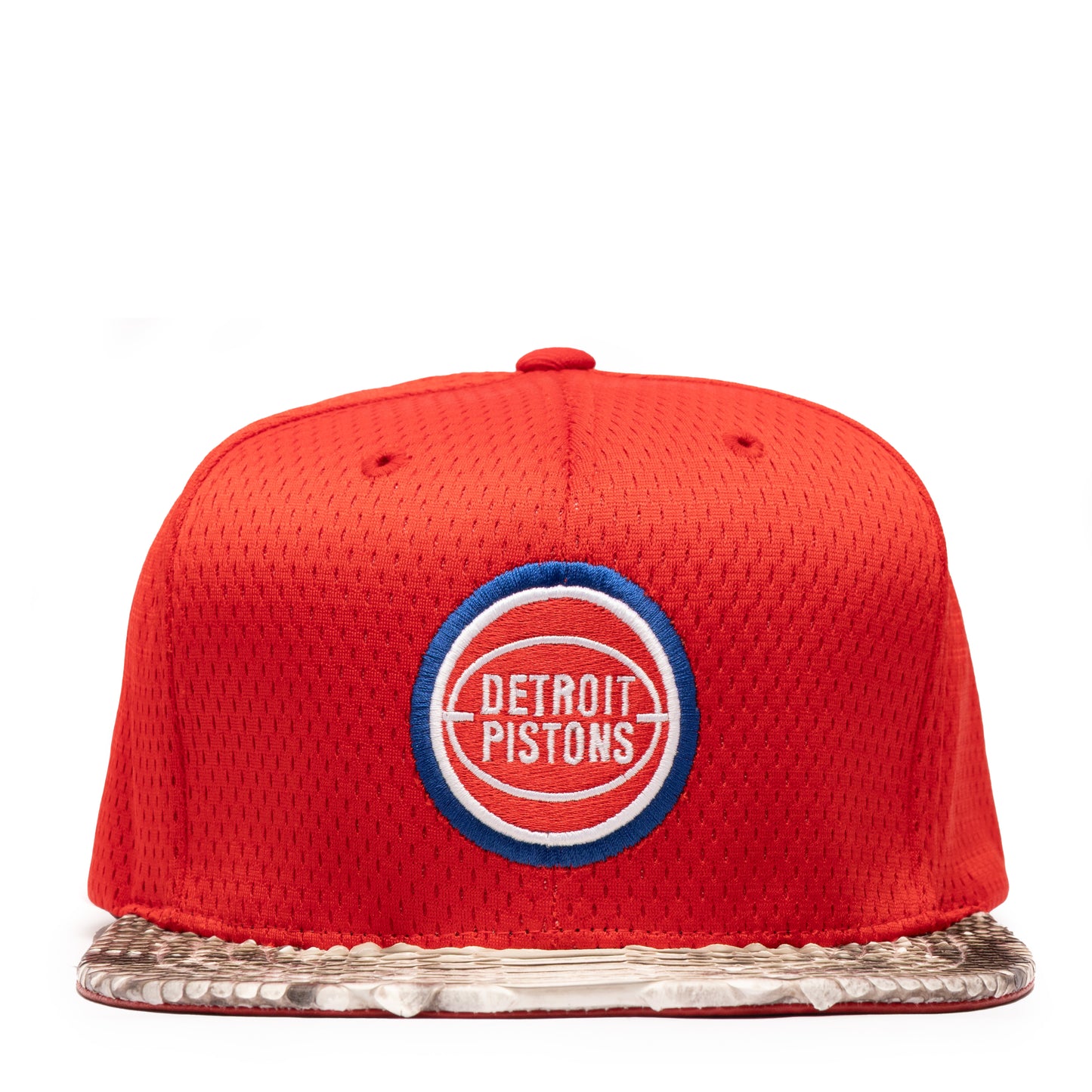 JUST DON DETROIT PISTONS JERSEY PYTHON (RED-NATURAL BRIM)
