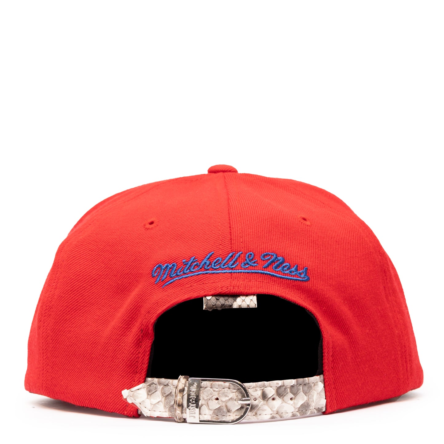 JUST DON DETROIT PISTONS PYTHON (RED-NATURAL BRIM)