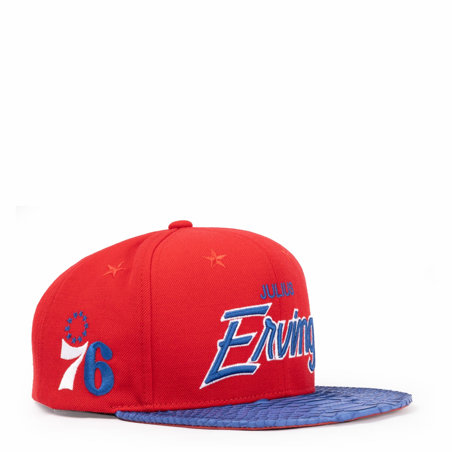 JUST DON JULIUS ERVING PYTHON 76ERS (Red-Royal-Red-Gold)