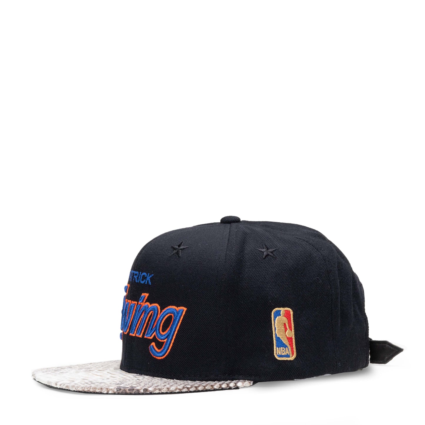 Just Don NBA Patrick Ewing Python Brim Strapback