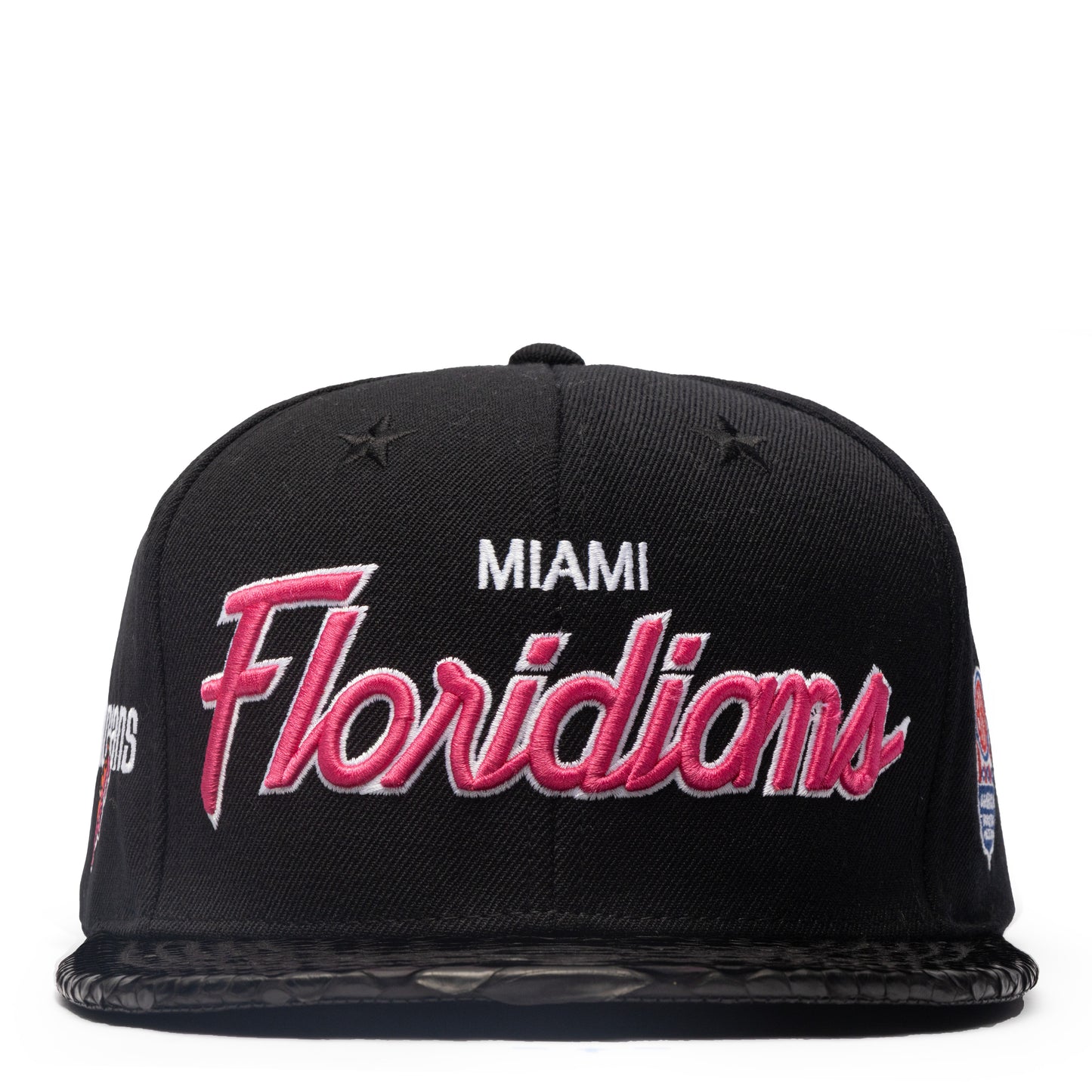 Just Don Miami Floridians Python (Black-Black-Black-Silver