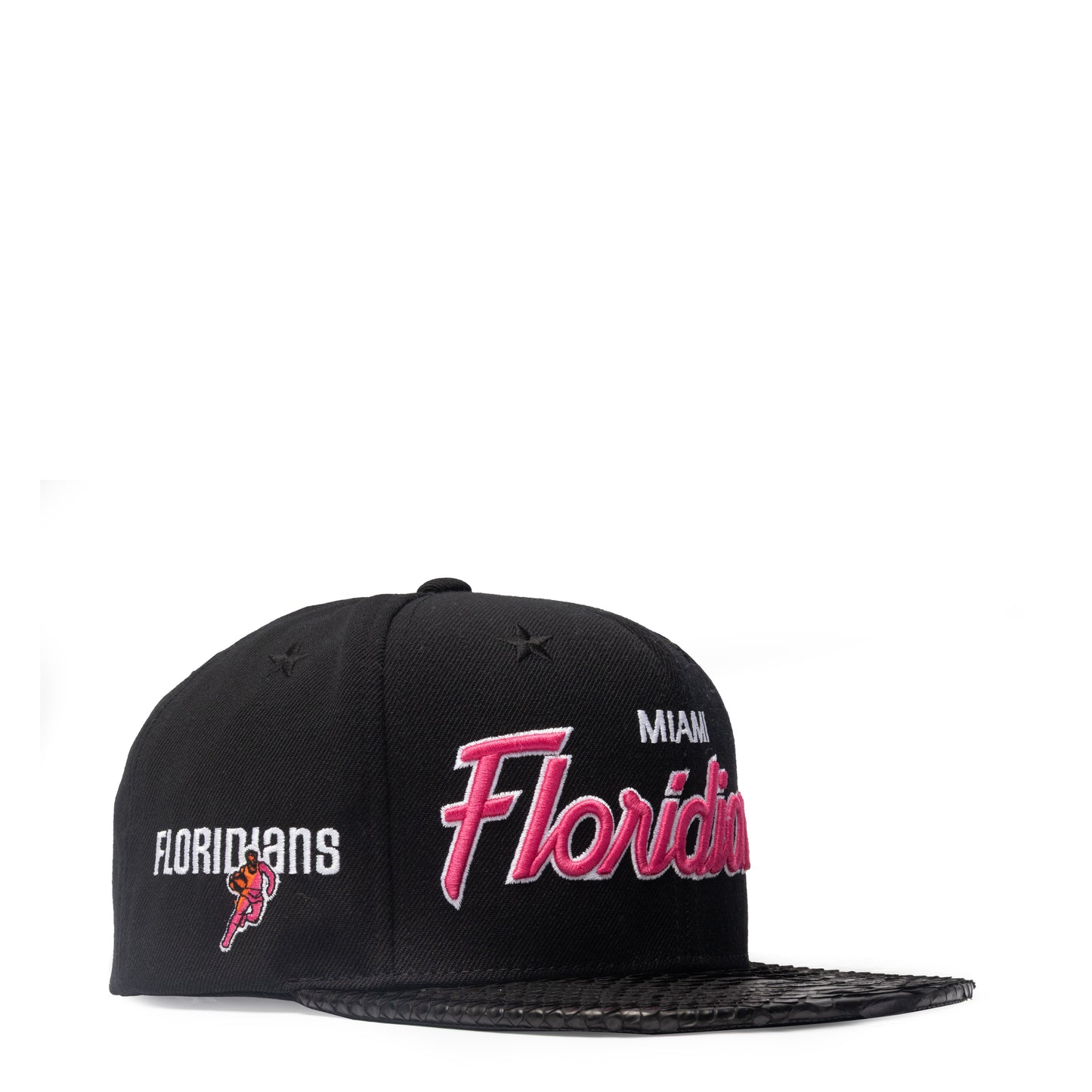 Just Don Miami Floridians Python (Black-Black-Black-Silver