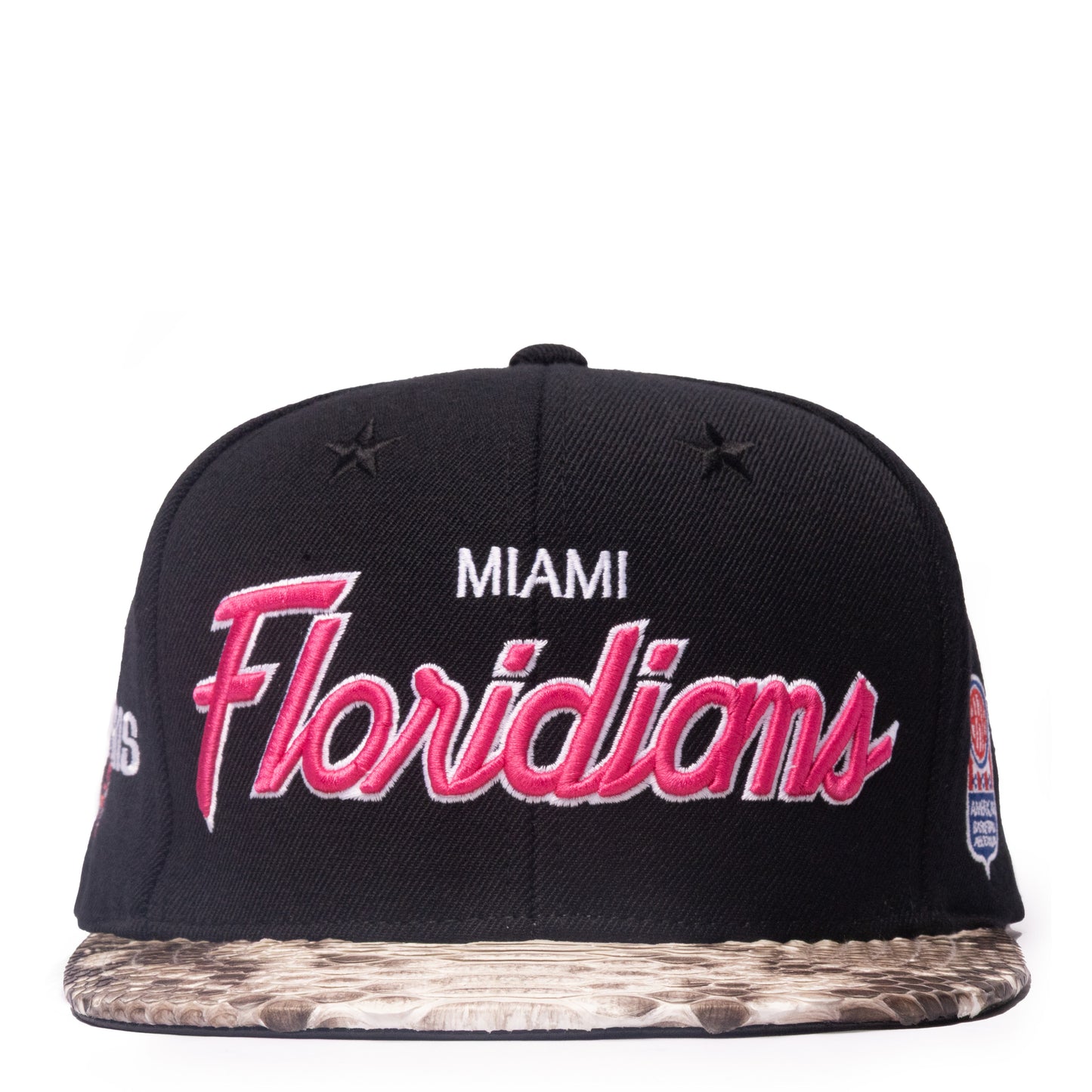 Just Don Miami Floridians Python (Black-Natural-Black-Silver)