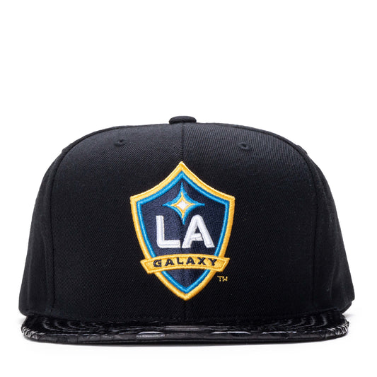 Just Don LA Galaxy Black Hat (Black Brim)