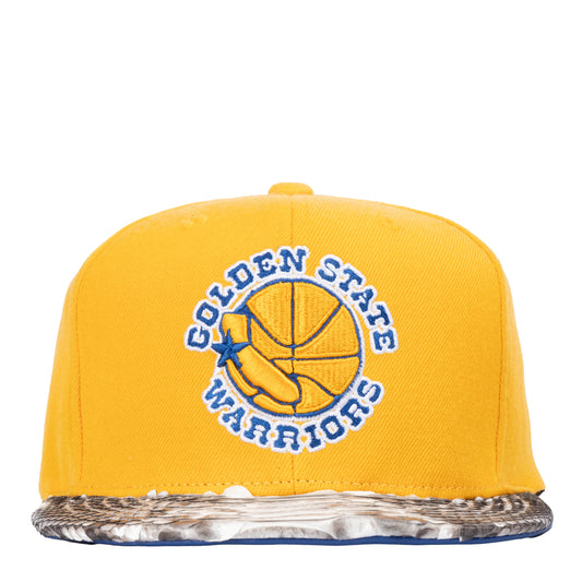 JUST DON GOLDEN STATE WARRIORS PYTHON (YELLOW-NATURAL-BLUE-SILVER)