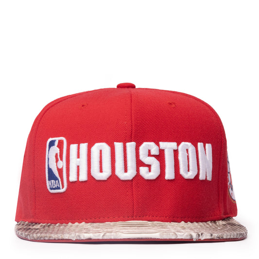 JUST DON HOUSTON ROCKETS PYTHON (RED-NATURAL-RED-GOLD)