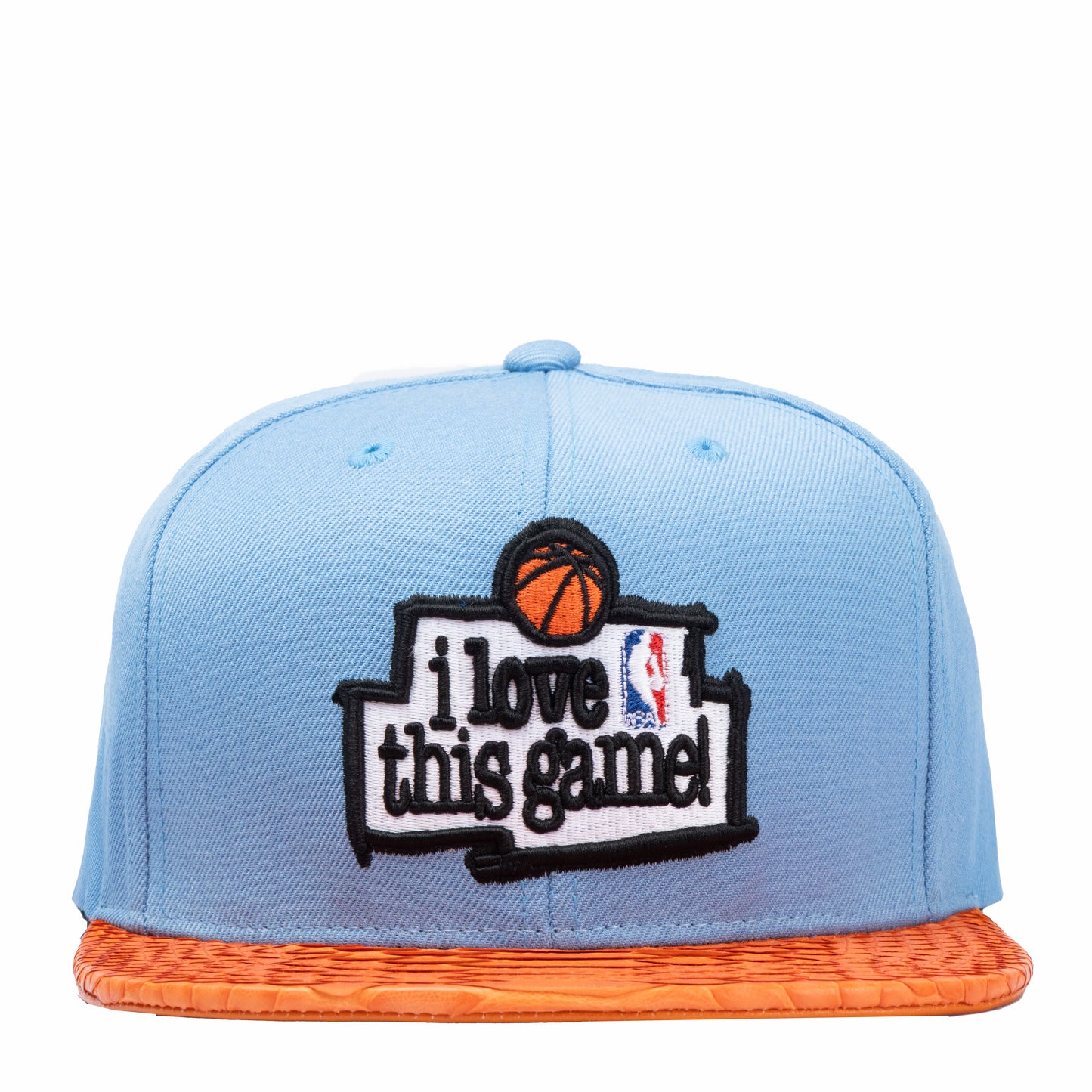 JUST DON “I LOVE THIS GAME” PYTHON (SKY BLUE-ORANGE-ORANGE-SILVER)