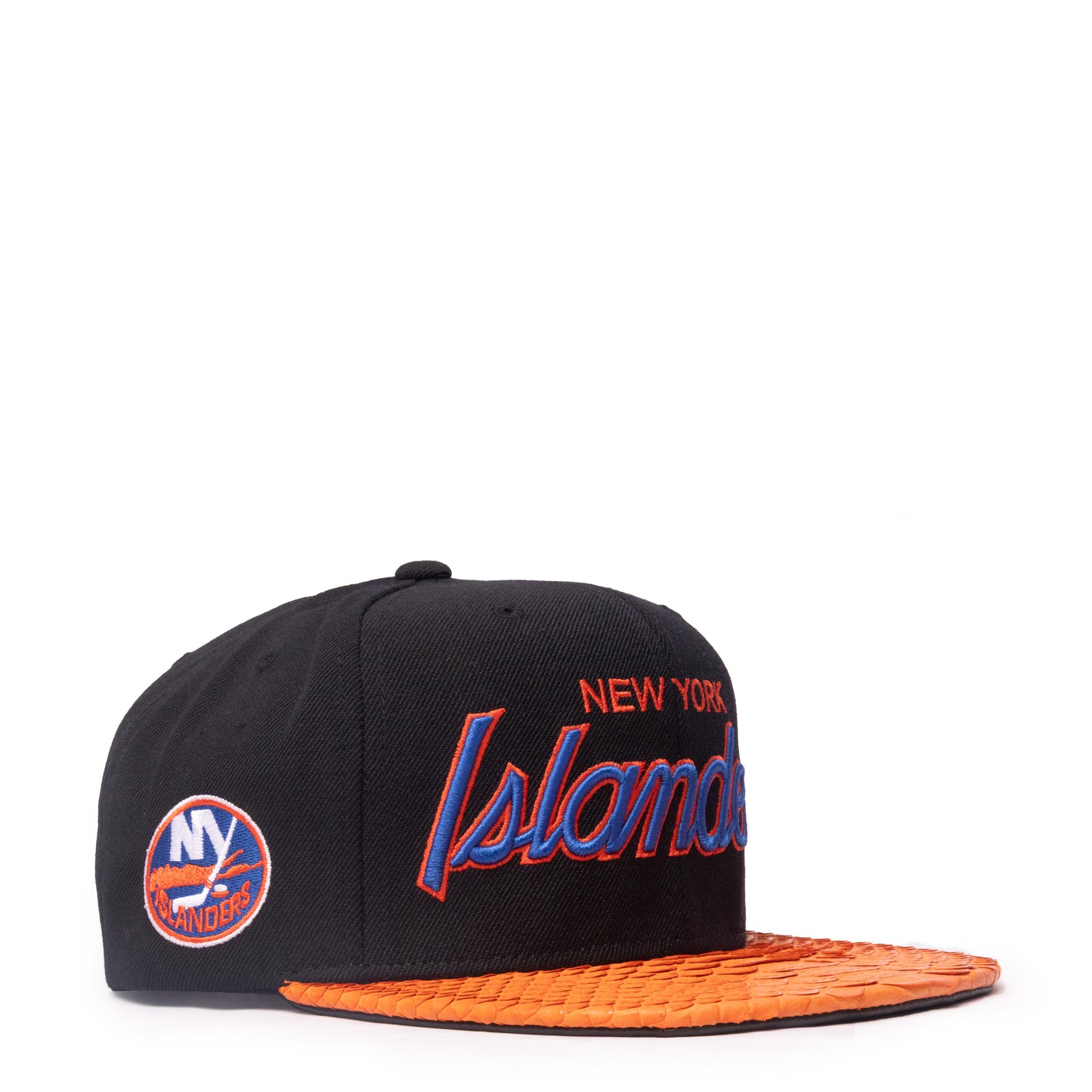 Just Don New York Islanders Python (Black-Orange-Black-Gold)