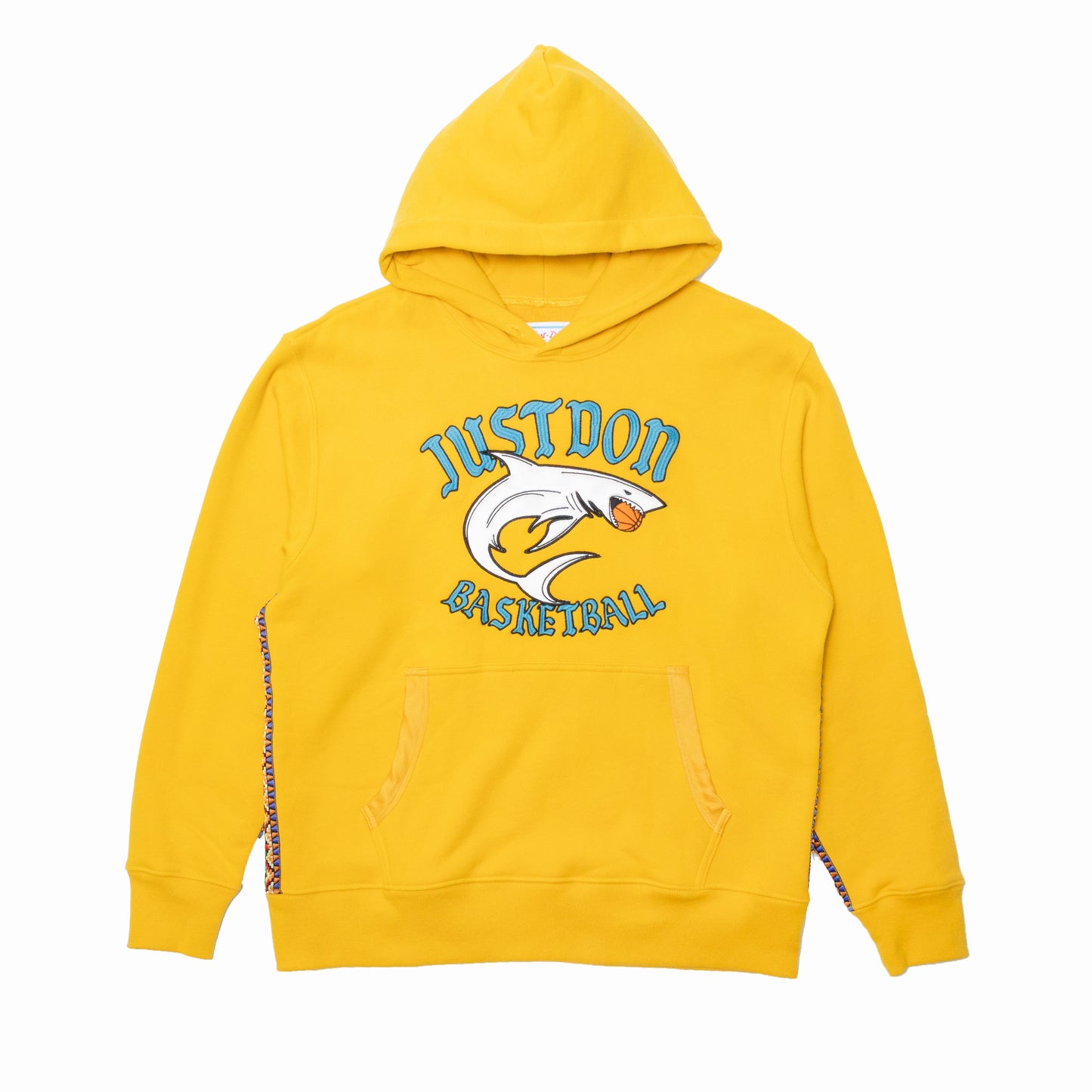 Just Don Shark Basketball Hoodie (Yellow)