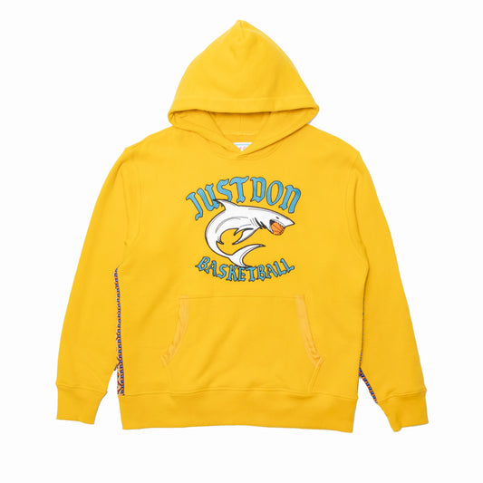 Just Don Shark Basketball Hoodie (Yellow)