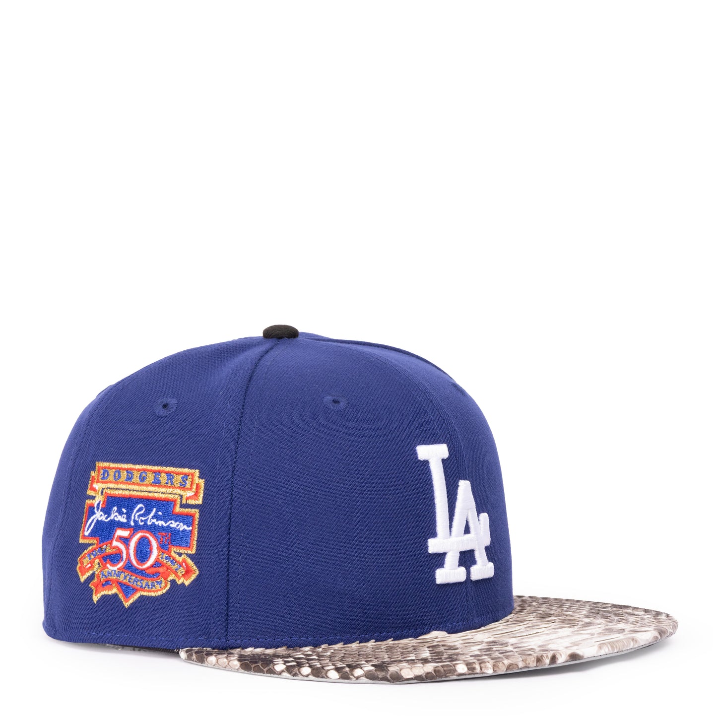 JUST DON LOS ANGELES DODGERS (JACKIE ROBINSON PATCH) (BLUE-NATURAL-GREY-GOLD)