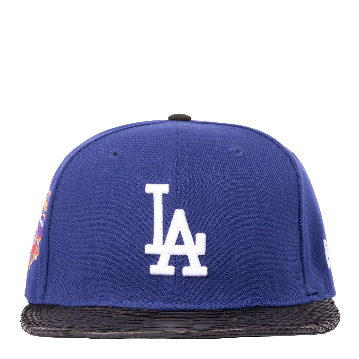 JUST DON LOS ANGELES DODGERS (JACKIE ROBINSON PATCH) (BLUE-BLACK-BLACK-GOLD)