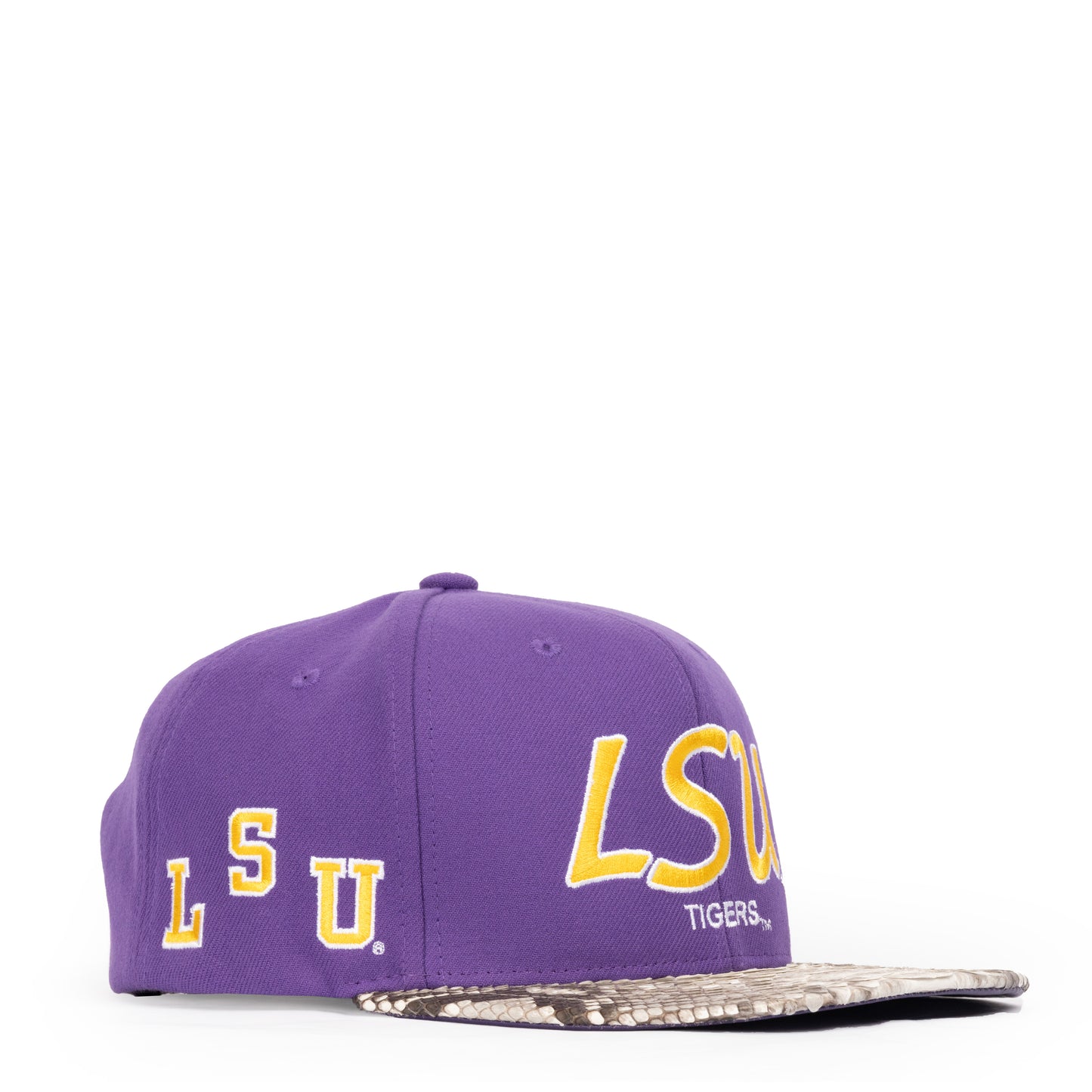 JUST DON LSU TIGERS PYTHON (Purple-NATURAL-purple-GOLD)