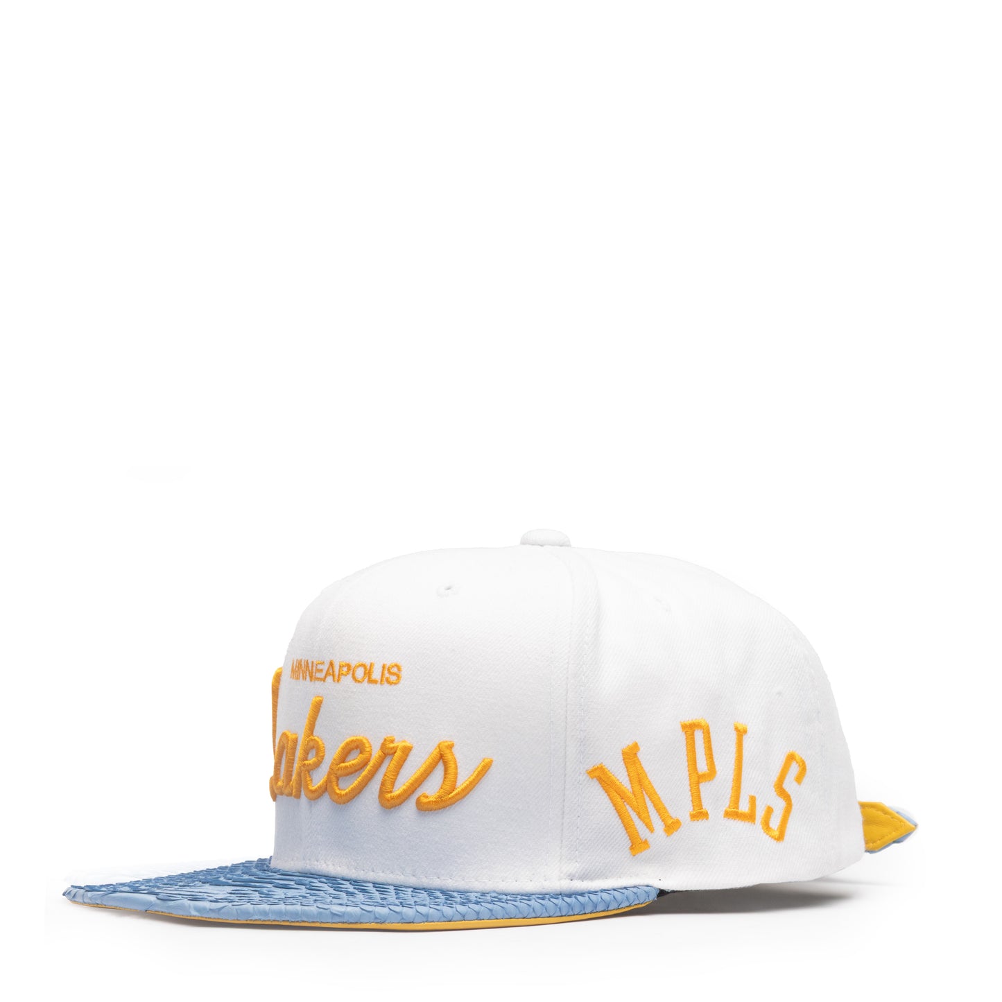 Just Don Minneapolis Lakers Python (White-Baby Blue-Yellow-Gold)