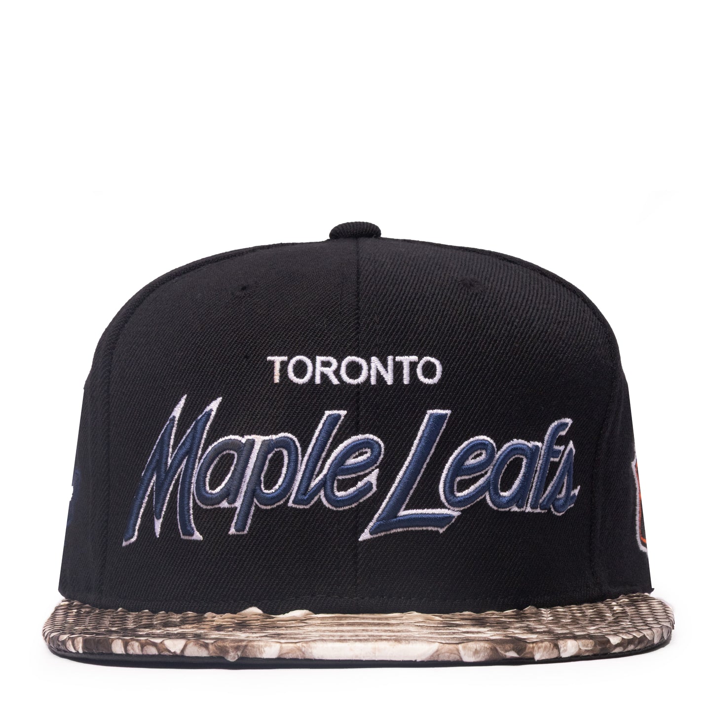 Just Don Toronto Maple Leafs Python (Black-Natural-Black-Silver)