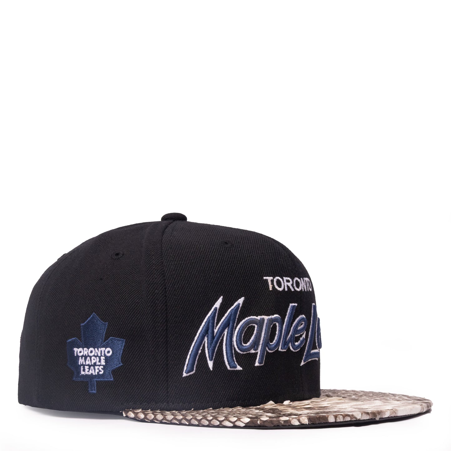Just Don Toronto Maple Leafs Python (Black-Natural-Black-Silver)