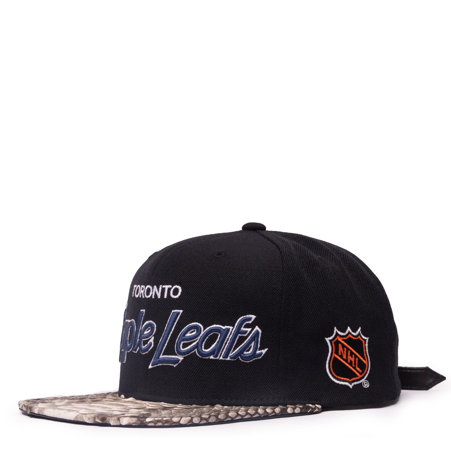 Just Don Toronto Maple Leafs Python (Black-Natural-Black-Silver)