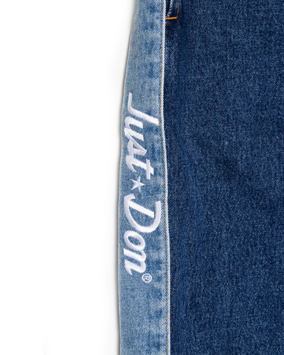 JUST DON DENIM SNAP JEANS