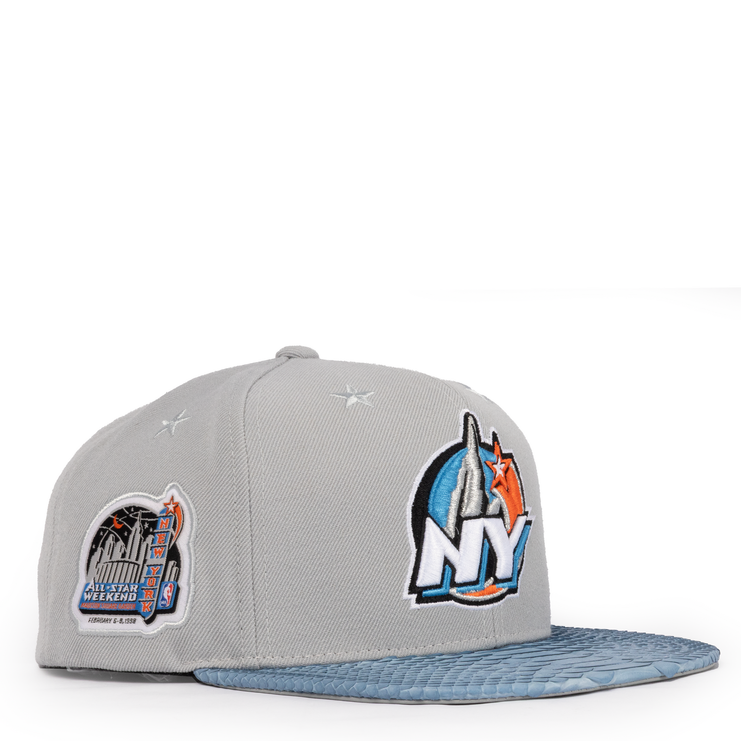 JUST DON NEW YORK KNICKS ALL STAR (GREY-sky blue-sky blue-silver)