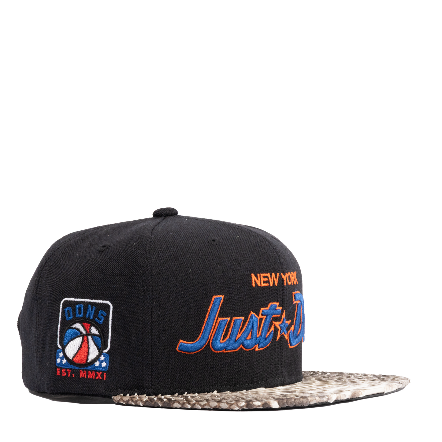 JUST DON SCRIPT NEW YORK PYTHON (black-natural-black-silver)