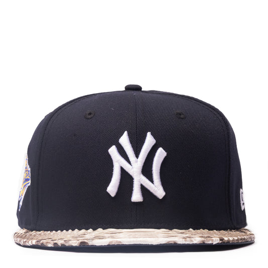JUST DON NEW YORK YANKEES PYTHON (NAVY-NATURAL-NAVY-GOLD)