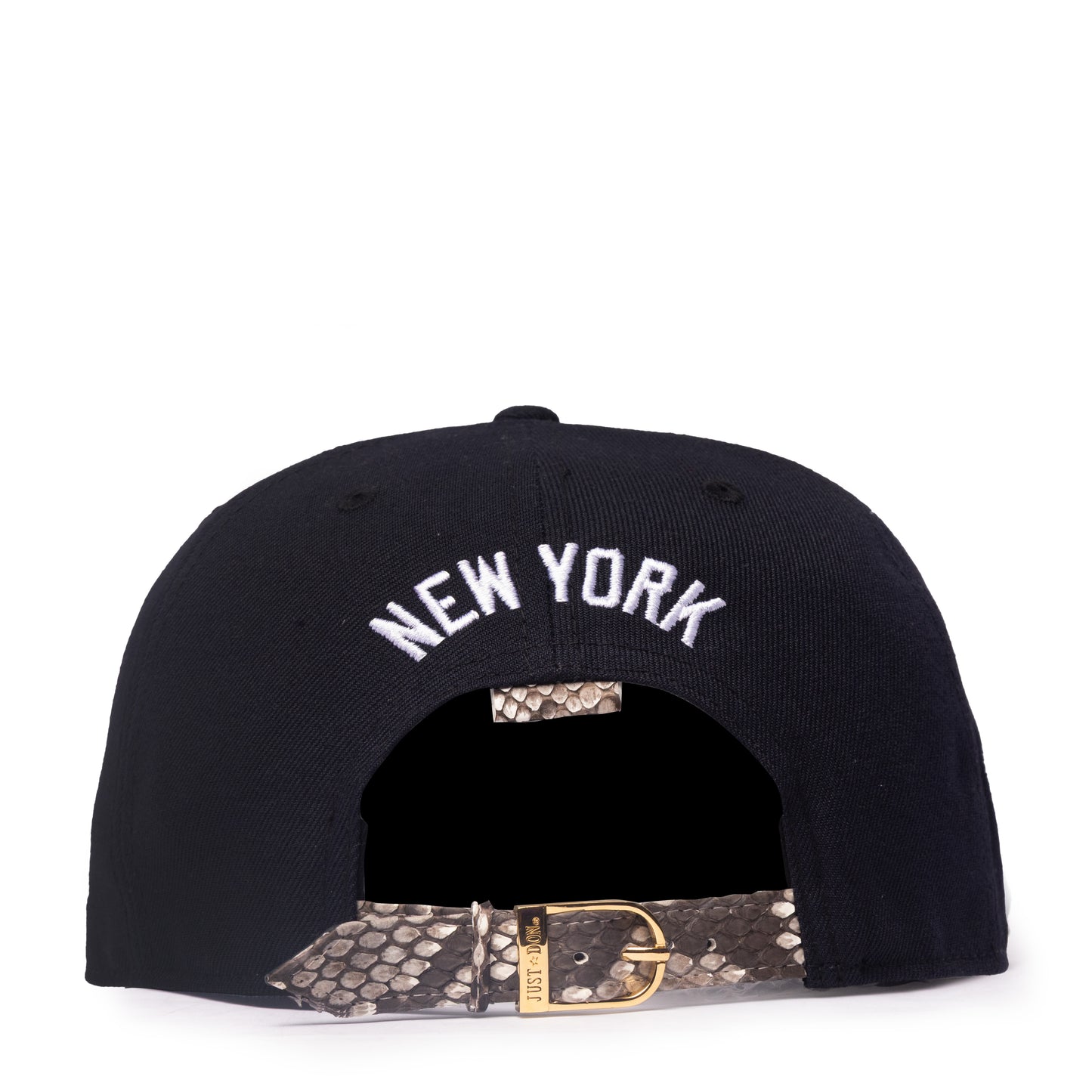 JUST DON NEW YORK YANKEES PYTHON (NAVY-NATURAL-NAVY-GOLD)