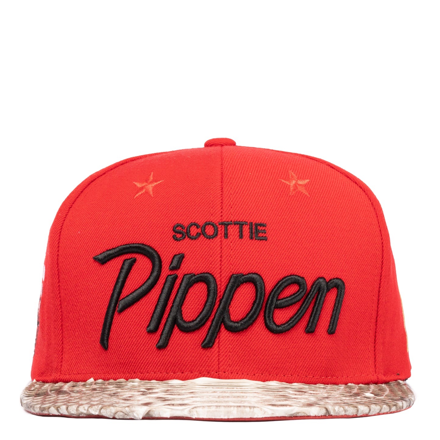 JUST DON CHICAGO BULLS “Scottie Pippen” PYTHON (Red-NATURAL-RED-GOLD)