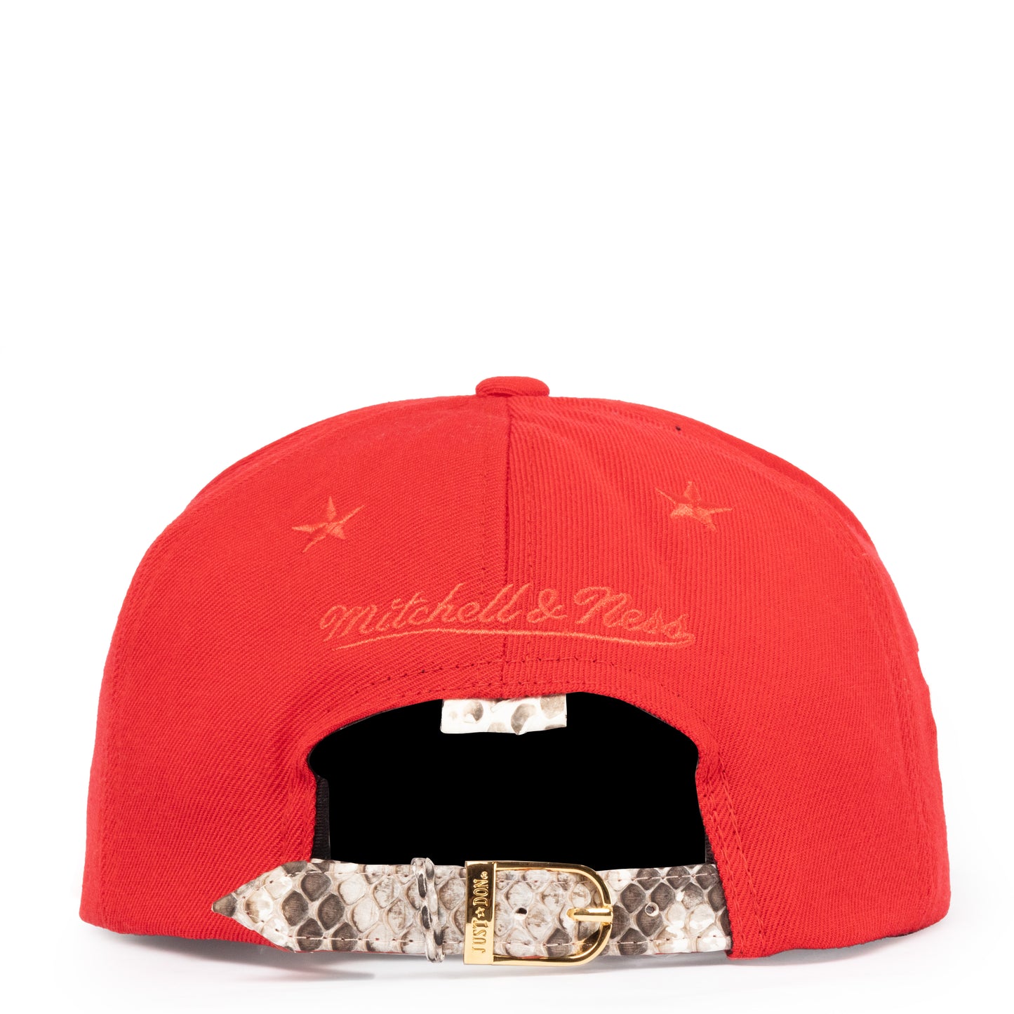 JUST DON CHICAGO BULLS “Scottie Pippen” PYTHON (Red-NATURAL-RED-GOLD)