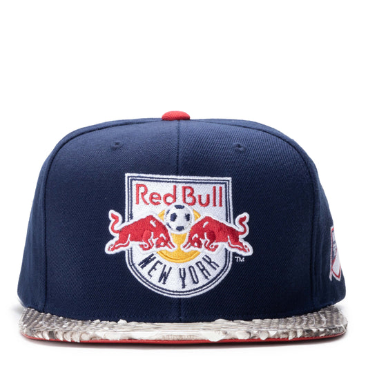 Just Don New York Red Bulls Navy and Red Patch Hat (Natural Brim)