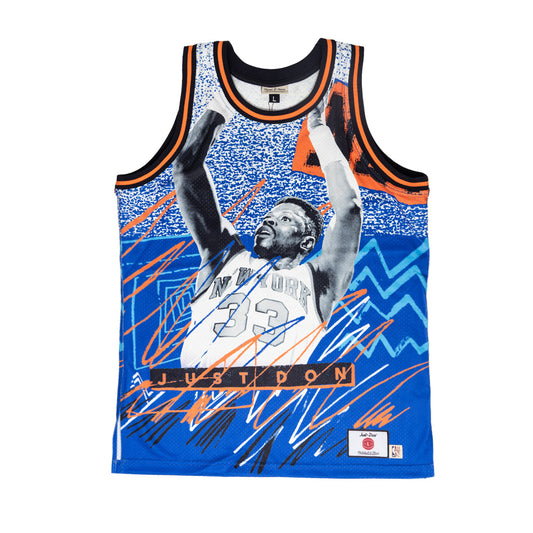 Just Don New York Knicks Ewing & Starks Jersey