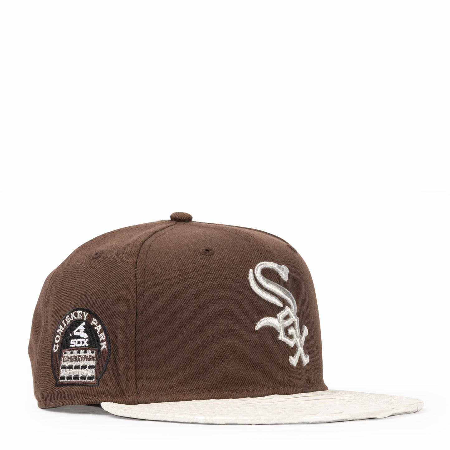 JUST DON CHICAGO WHITE SOX (BROWN-MIRROR-Grey-silver)