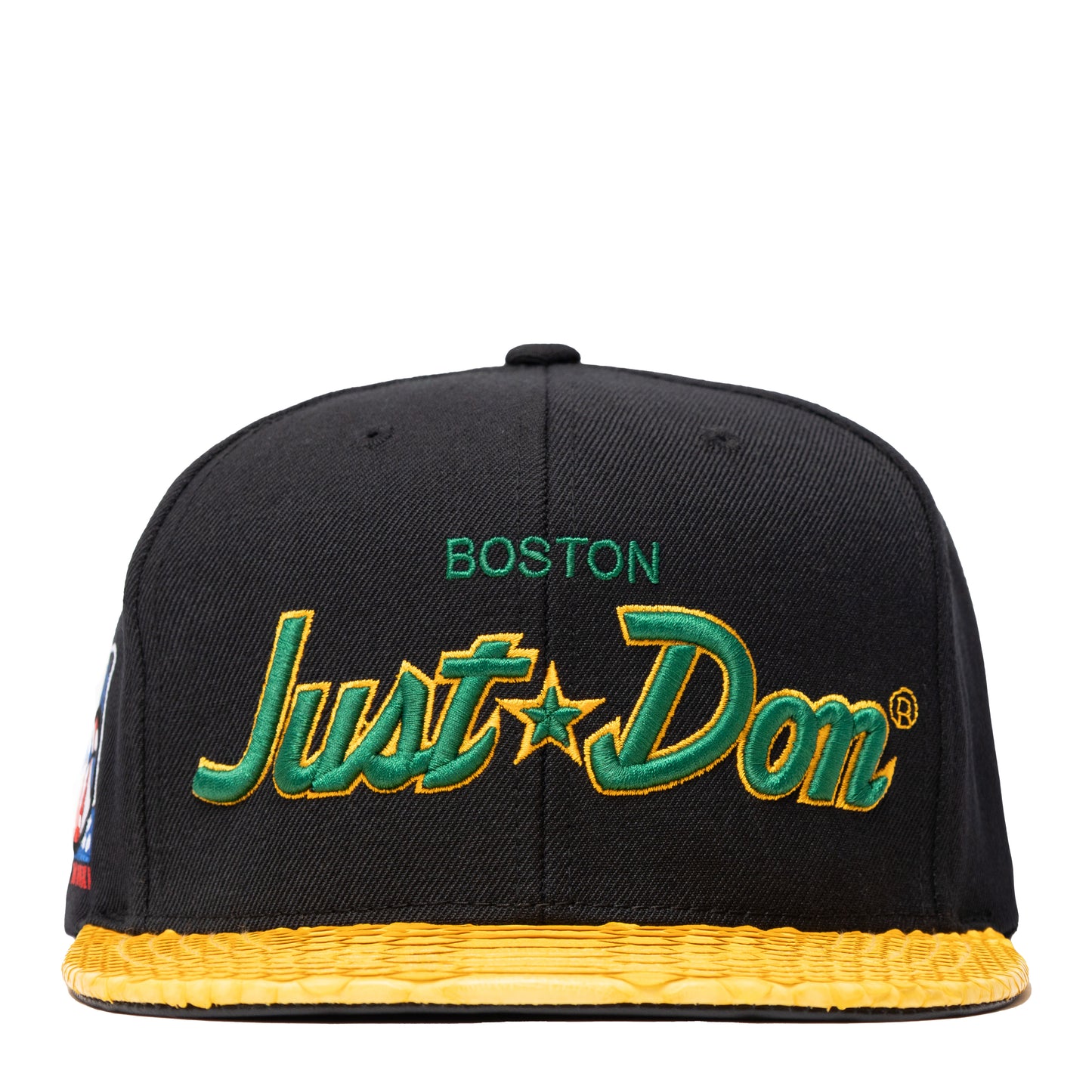 JUST DON SCRIPT BOSTON PYHTON (BLACK-YELLOW-BLACK-SILVER)