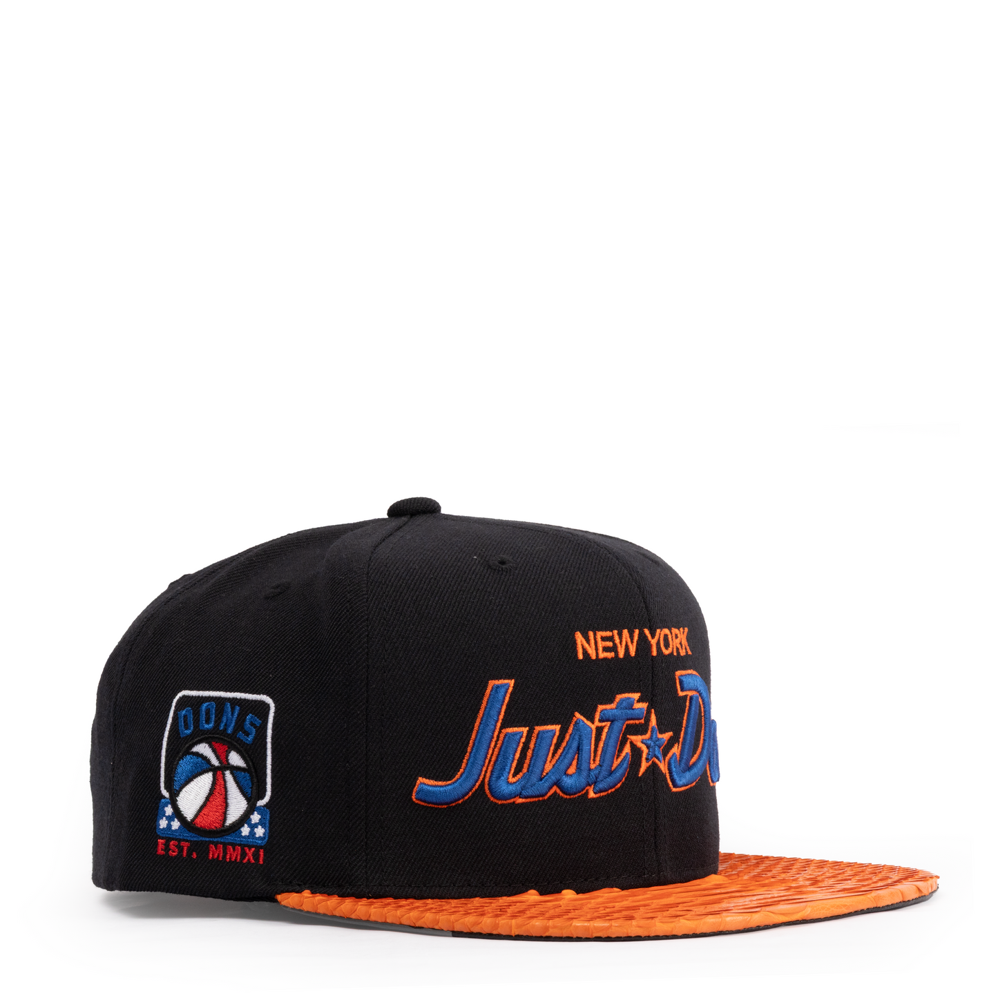 JUST DON SCRIPT NEW YORK PYTHON (black-orange-black-silver)