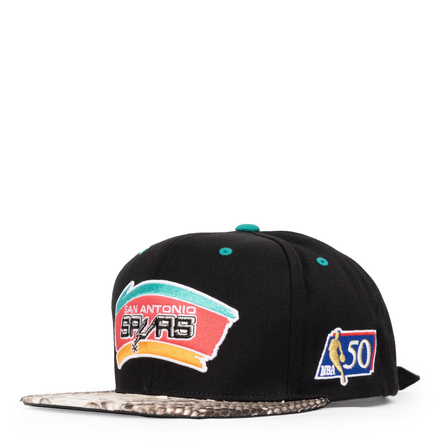 Just Don San Antonio Spurs Python (NBA 50TH) (Black-Natural-Black-GOLD)