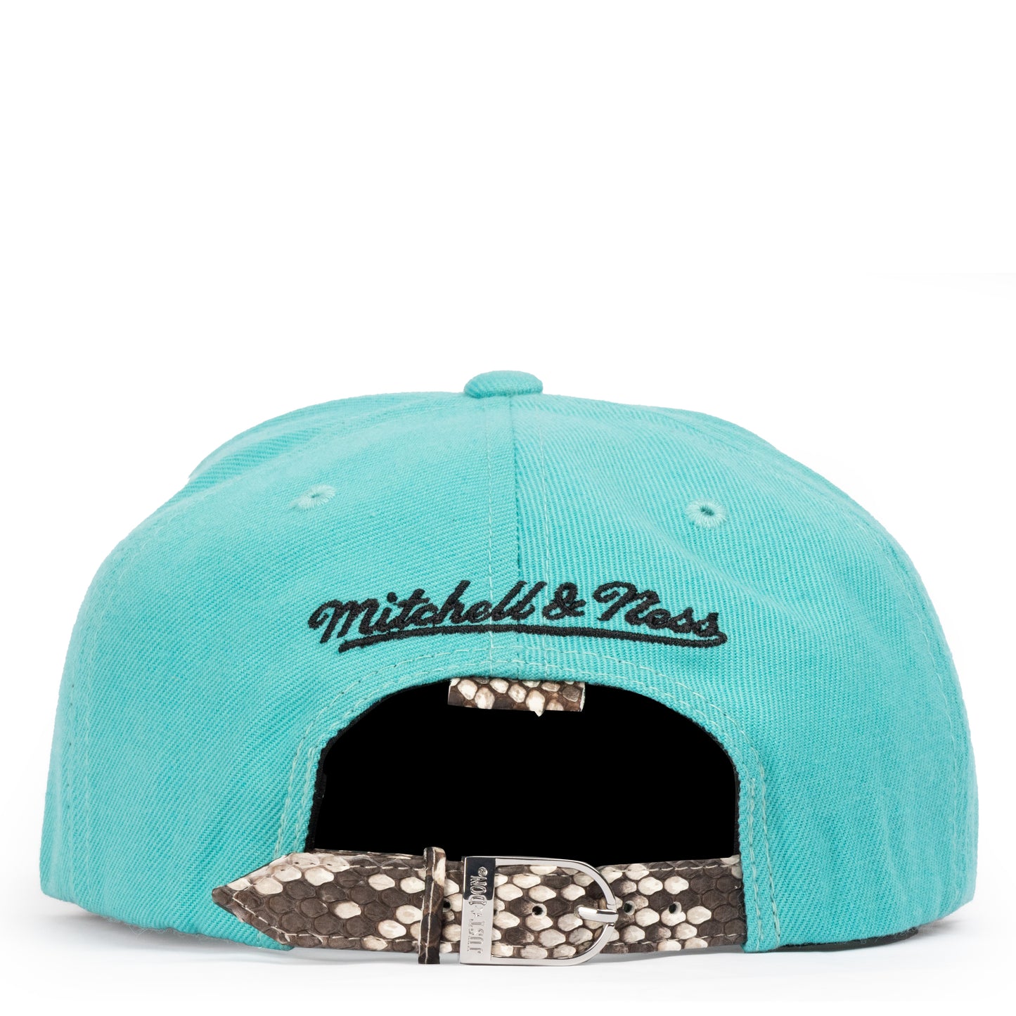 JUST DON SAN ANTONIO SPURS PYTHON (TEAL-NATURAL-dark green-SILVER)