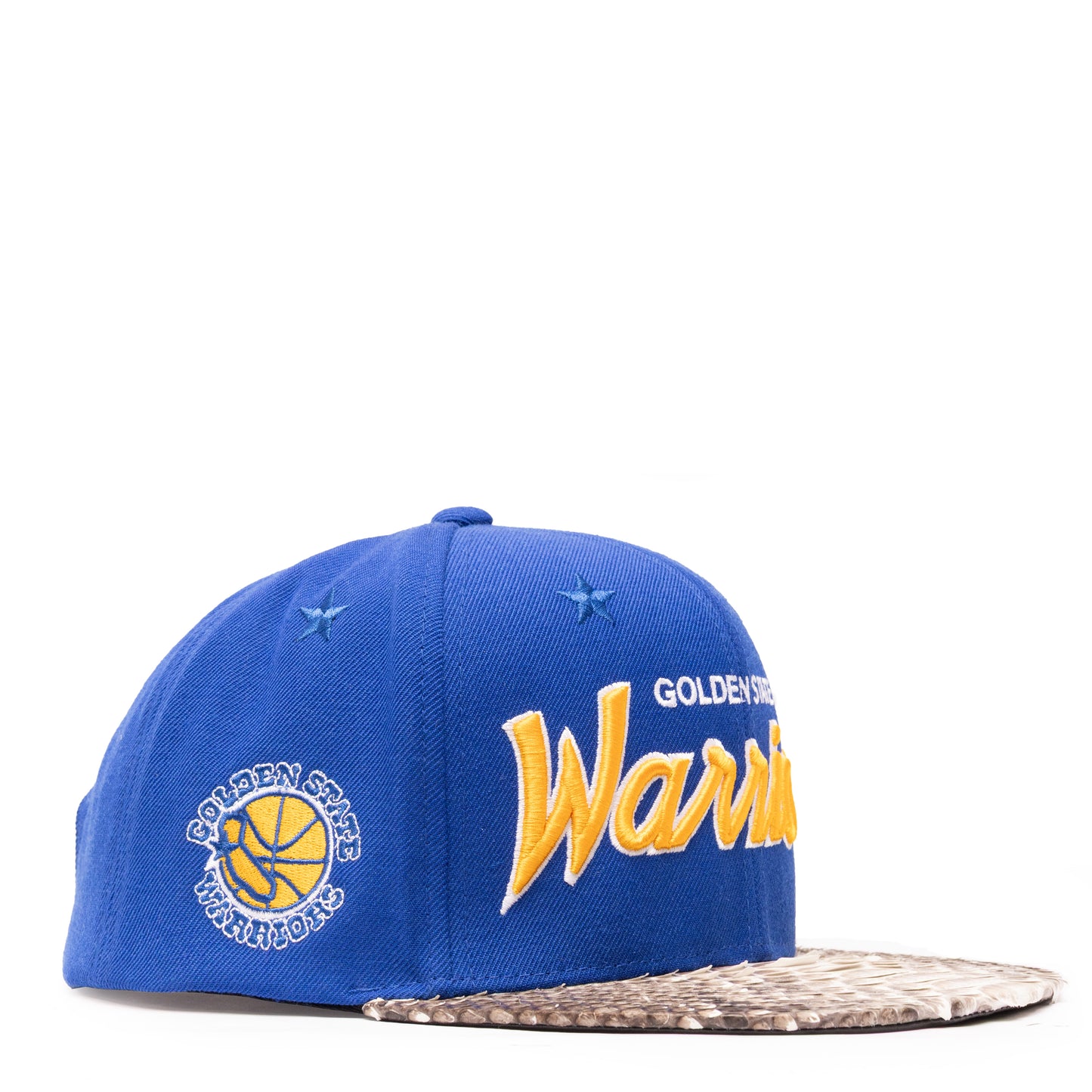 JUST DON GOLDEN STATE WARRIORS PYTHON (NATURAL BRIM)