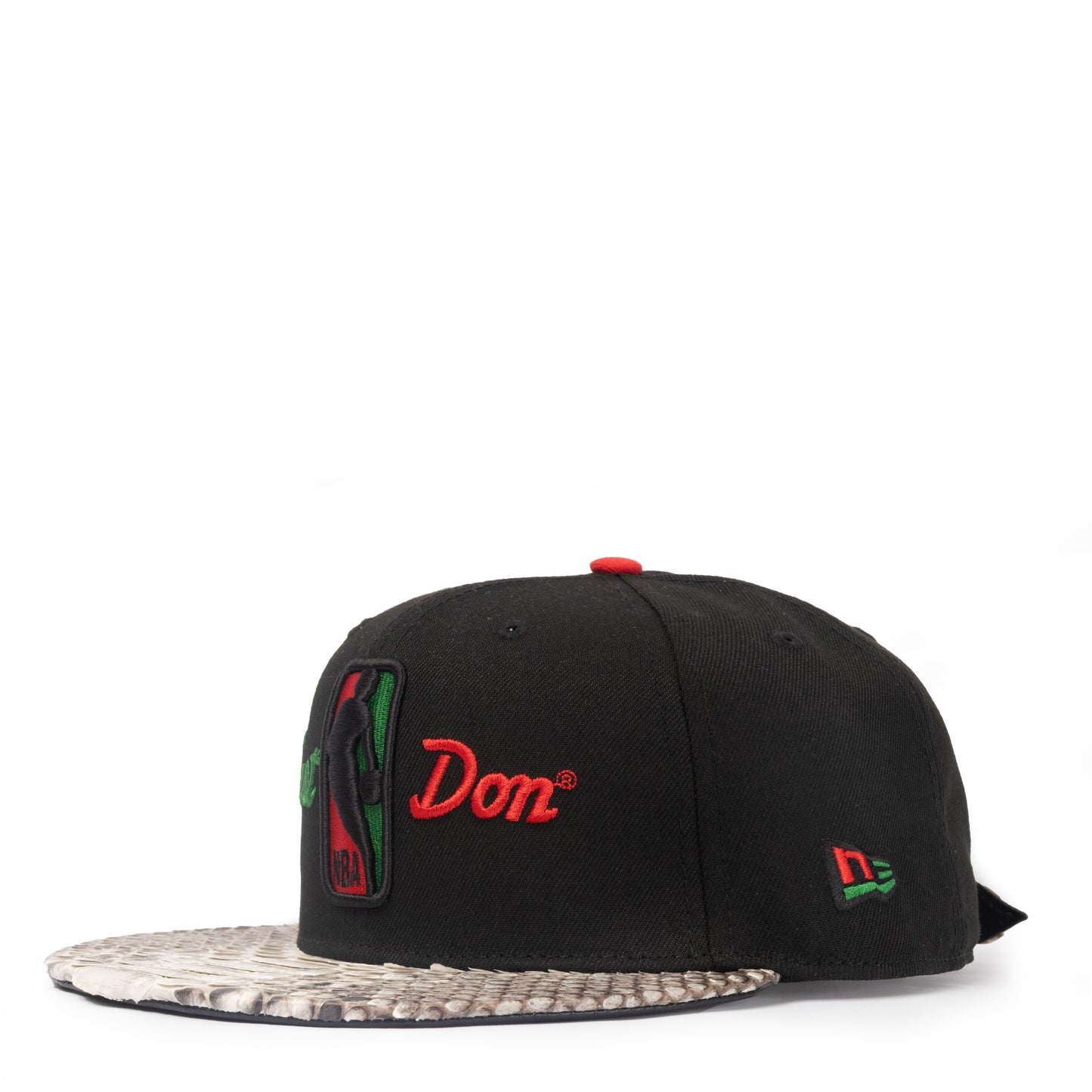 Just Don Juneteenth Python (Black-Natural-Black-Gold)