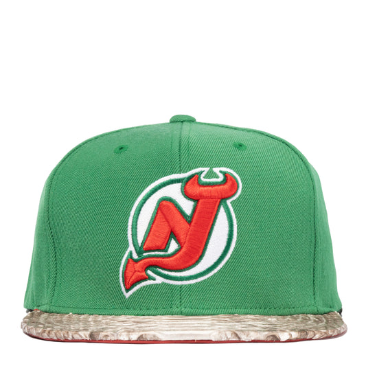 JUST DON NEW JERSEY DEVILS PYTHON (GREEN-NATURAL-RED-GOLD)